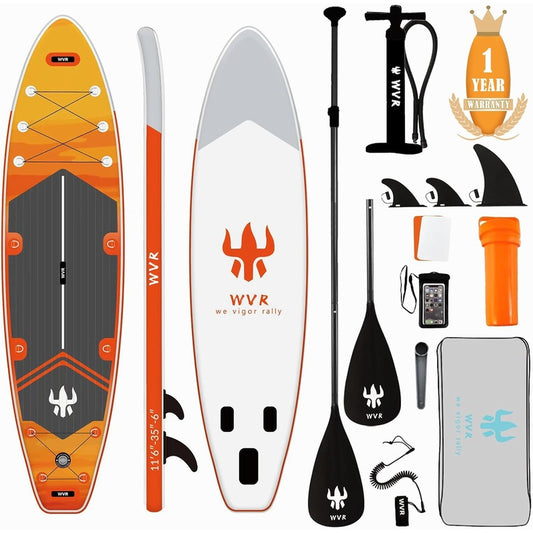 WVR 11'6" Orange Inflatable Paddle Board